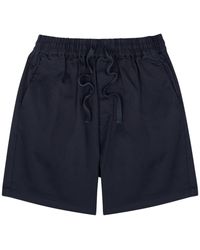 Les Deux - Otto Stretch-Cotton Shorts - Lyst