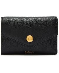 Mulberry - Logo Grained Leather Wallet - Lyst