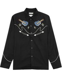 Nudie Jeans - Gonzo Embroidered Shirt - Lyst