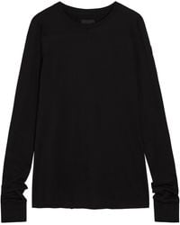 Rick Owens - X Moncler Girder Logo-Appliquéd Cotton T-Shirt - Lyst