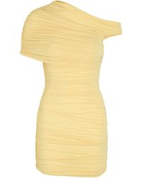 Ronny Kobo - Cicilia Ruched Stretch-Jersey Mini Dress - Lyst