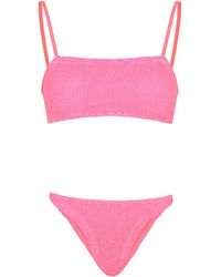 Hunza G - Gigi Seersucker Bikini - Lyst