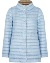 Herno - Reversible Quilted Shell Jacket - Lyst