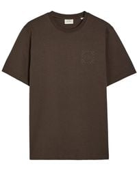 Les Deux - Ben Goods Logo-Print Cotton T-Shirt - Lyst