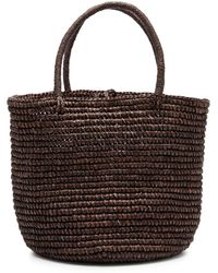 Sensi Studio - Medium Raffia Basket Bag - Lyst