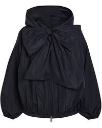 Moncler - Pecher Bow-Effect Hooded Shell Jacket - Lyst