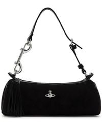 Vivienne Westwood - Cindy Suede Cylinder Bag - Lyst