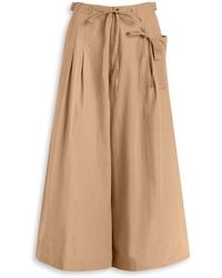 Damson Madder - Tatianna Cotton Culotte Trousers - Lyst