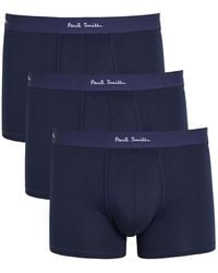 Paul Smith - Stretch-Cotton Trunks - Lyst