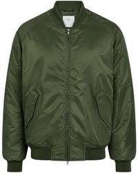 Percival - Padded Taffeta Bomber Jacket - Lyst