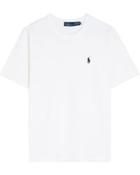 Polo Ralph Lauren - Logo-Embroidered Cotton T-Shirt - Lyst