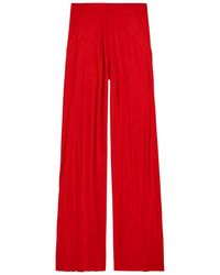 Rick Owens - Bias Fine-Knit Trousers - Lyst