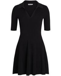 Jonathan Simkhai - Patricia Ribbed Knit Mini Polo Dress - Lyst