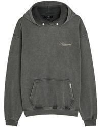 Represent - Owners Club Script Hooded Cotton Sweatshirt - Lyst