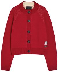 B.B. Wallace - Sherman Wool And Cashmere-Blend Cardigan - Lyst