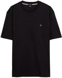 BOSS - C-Taut 01 Logo-Appliquéd Cotton T-Shirt - Lyst