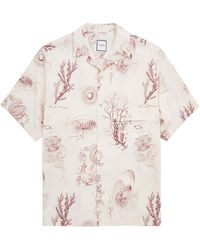 WOOYOUNGMI - Sea Printed Cotton-Poplin Shirt - Lyst