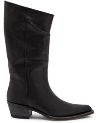 KHAITE - Clive 35 Leather Mid-Calf Boots - Lyst