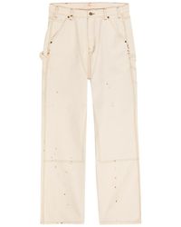 CHERRY LA - Carpenter Paint-Splatter Canvas Cargo Trousers - Lyst