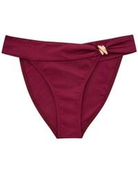 Away That Day - Formentera Embellished Bikini Briefs - Lyst