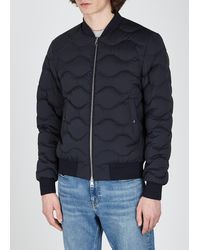 Moncler Synthetic Portnuff Shell Bomber Jacket in Black for Men - Lyst