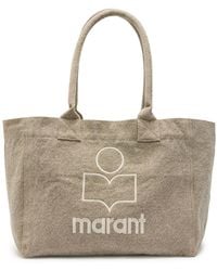 Isabel Marant - Yenky Logo Canvas Tote - Lyst
