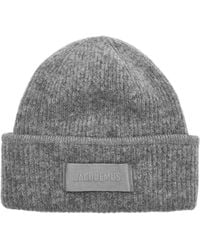 Jacquemus - Le Bonnet Gros Grain Alpaca-Blend Beanie - Lyst