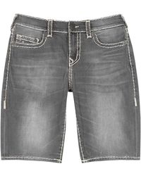 black true religion shorts