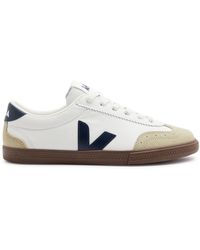 Veja - Volley Bastille Panelled Leather Sneakers - Lyst