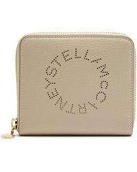 Stella McCartney - Stella Logo Faux Leather Wallet - Lyst