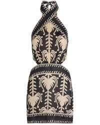 Johanna Ortiz - Tide Strength Patterned Linen Mini Dress - Lyst