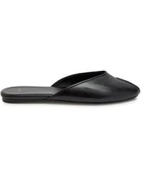 Jude - Date Peep-Toe Leather Sandals - Lyst