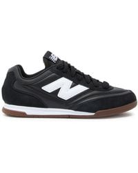 New Balance - Rc42 Leather-Panelled Suede Sneakers - Lyst