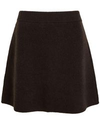 Lisa Yang - Clare Cashmere Mini Skirt - Lyst