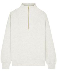 Varley - Hawley Half-Zip Stretch-Jersey Sweatshirt - Lyst