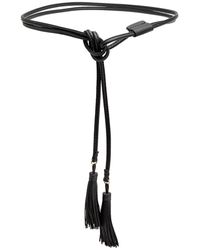 Anderson's - Tassel-Embellished Leather Belt - Lyst