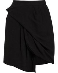 Vivienne Westwood - Zora Crepe Mini Wrap Skirt - Lyst