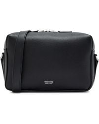 Tom Ford - Grained Leather Camera Bag - Lyst