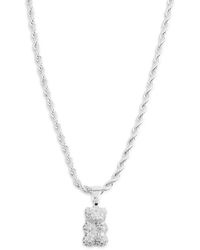 Crystal Haze Jewelry - Nostalgia Bear-Plated Necklace - Lyst
