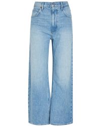 PAIGE - Arellia Barrel-Leg Denim Jeans - Lyst