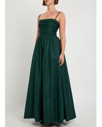 Reformation Cyra Drop Waist Maxi Dress in Blue | Lyst