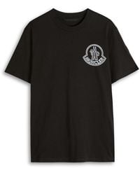 Moncler - New Badge Logo-Print Cotton T-Shirt - Lyst