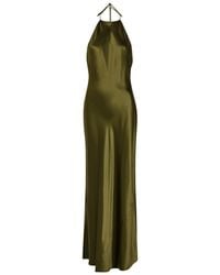 Reformation Breslin Dress in Brown | Lyst Reformation Breslin Dress in Brown | Lyst