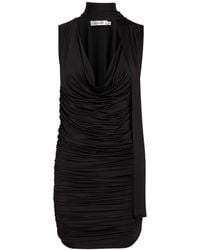 AYA MUSE - Brise Scarf-Effect Stretch-Jersey Mini Dress - Lyst