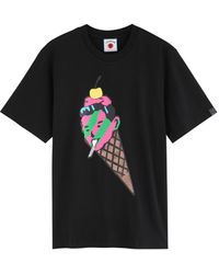 ICECREAM - Cone Printed Cotton T-Shirt - Lyst