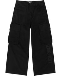 Honor The Gift - Wide-Leg Cotton Cargo Trousers - Lyst