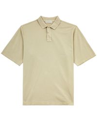 Stone Island - Ghost Piece Logo-Print Cotton Polo Shirt - Lyst