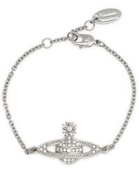 Vivienne Westwood - Mini Bas Relief Orb Bracelet - Lyst