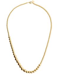 LIE STUDIO - The Olivia 18kt -plated Necklace - Lyst