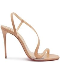Christian Louboutin - Rosalie 100 Leather Sandals - Lyst